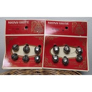 Vintage Jingle Bells  Shiny Brite Old Stock
